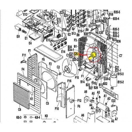 FAN MOTOR DAIKIN 1059029