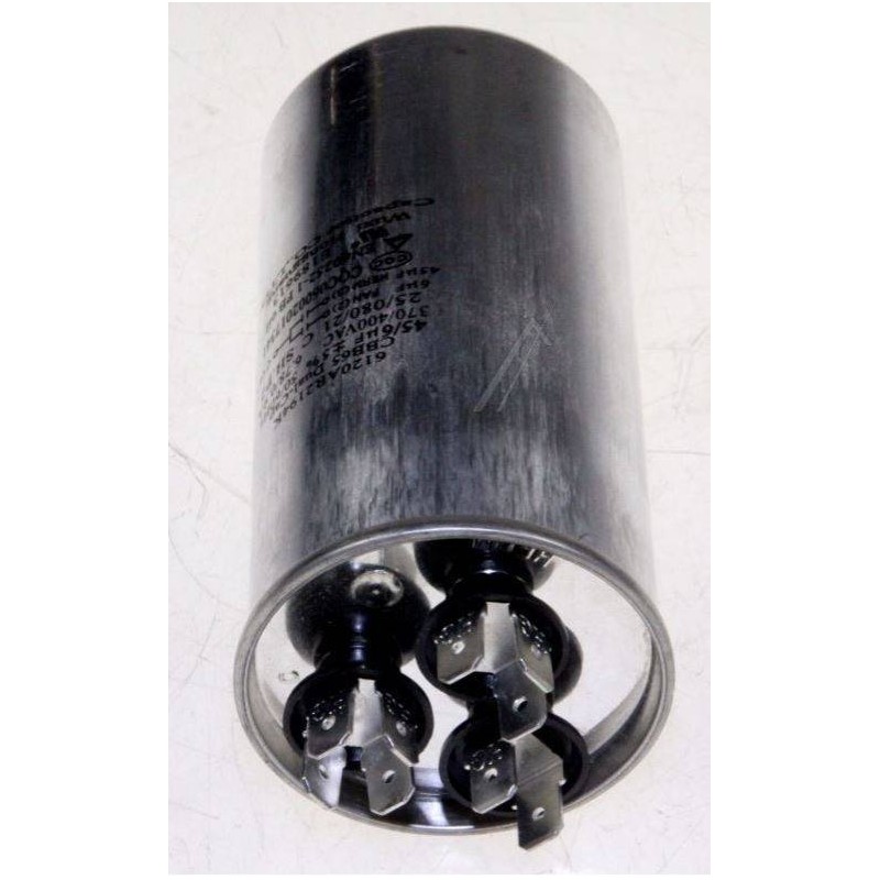 CONDENSADOR DE MOTOR 6+45UF 370/400V50/60HZ