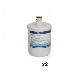 Lote 2 Filtros de Agua Frigorífico compatible con Lg LT500P 5231JA2002A