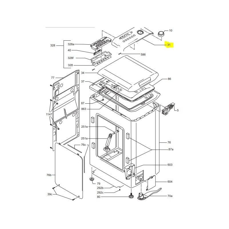 Panel de mandos 46005362